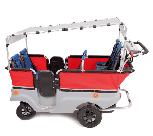 Soltrekk til Kiddy 6 og 4 seter med motor