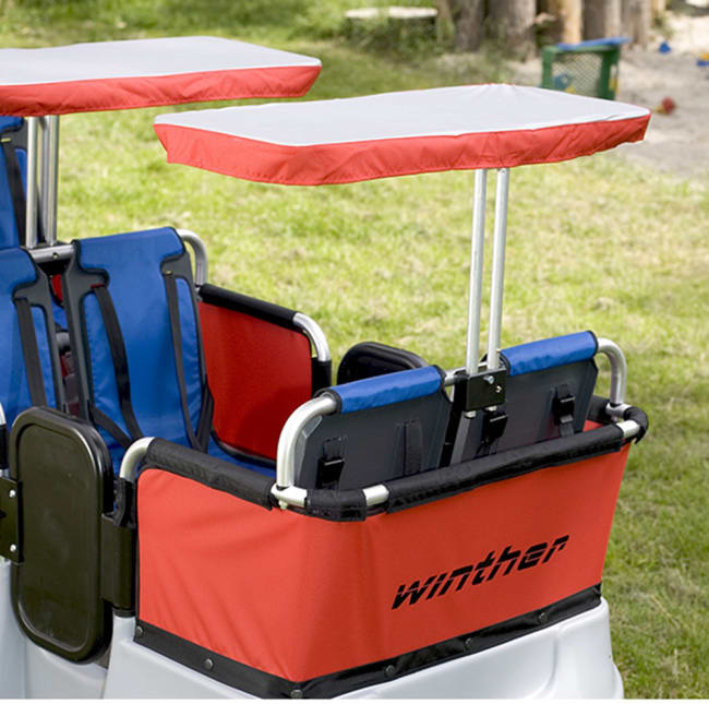 Solskjerm til 2 seter, Turtle Kiddy