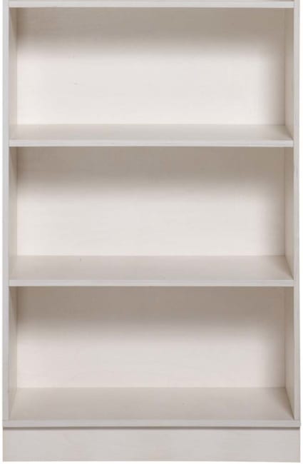 Kubus skap på sokkel 3 hyller, 80 cm bred, 45 cm dyp