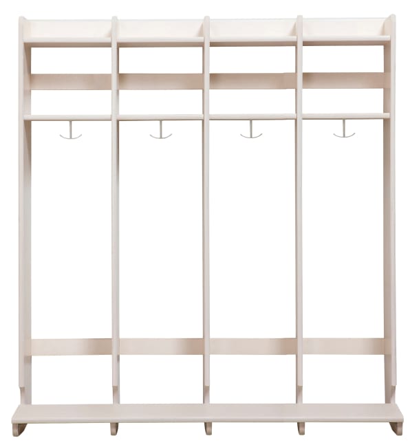 Milas Luxi garderobe 4 rom med Benk