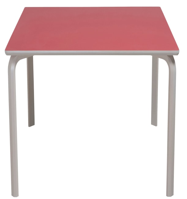 Bord 120x120cm med formspente ben