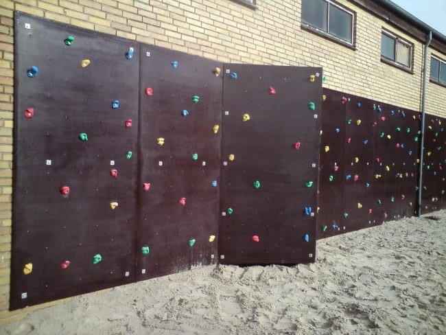 Klatrevegg 250x125 utendørs  Vannfast kryssfinér