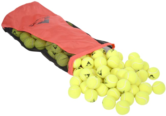 Tennisballer 96 stk. i oppbevaringspose