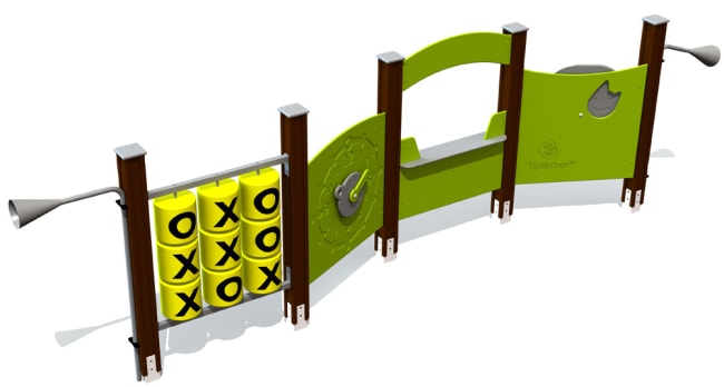 Aktivitetsveggssett, vedlikeholdsfritt