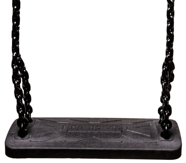 Huskesete med plastbelagt kjetting