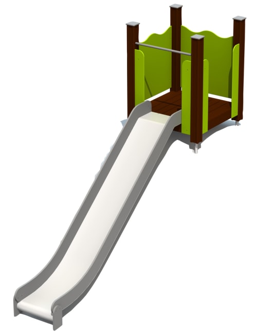 Terrengsklie m/plattform 3,27 m. Vedlikeholdsfri