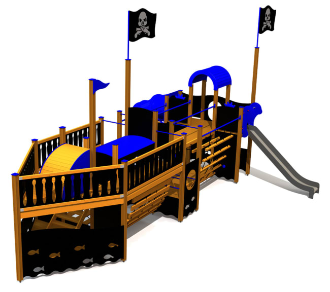 Piratskipet Black Joke, standard
