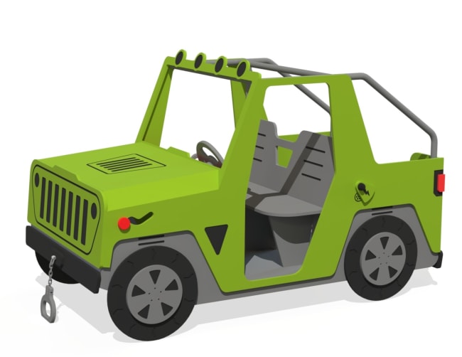 Lekebil jeep