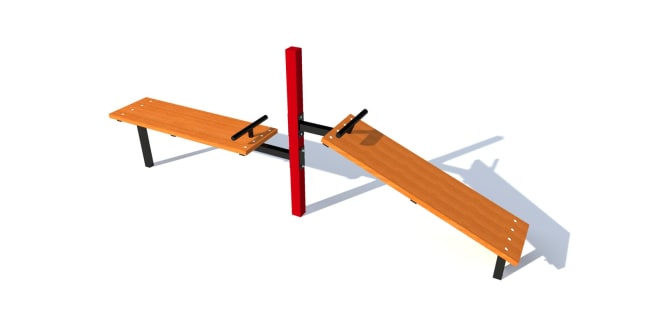 Treningsbenk 2 stk kombinasjon