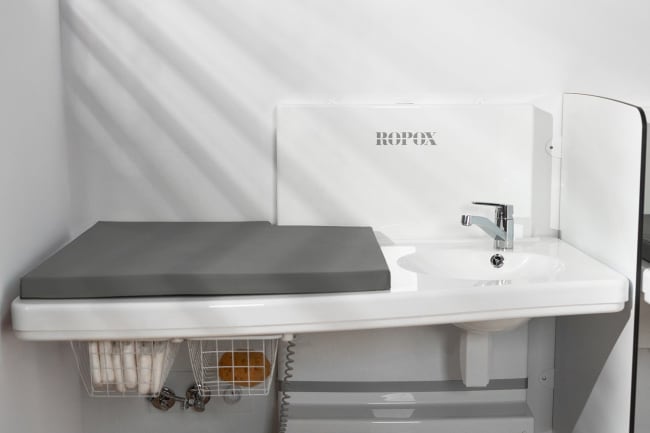 Ropox lavtgående Stellebord med vask Maxi2