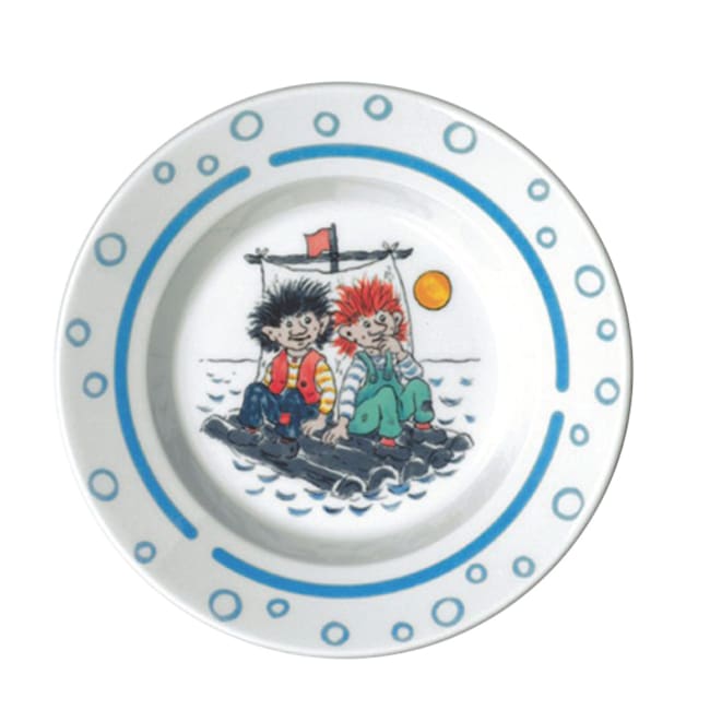 Barnetallerken, dyp Karius og Baktus 190 mm (6 pk)