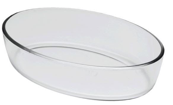 Ovalform glass 390x270mm