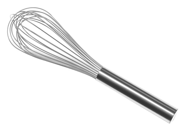 Visp myk L300 mm i rustfritt stål