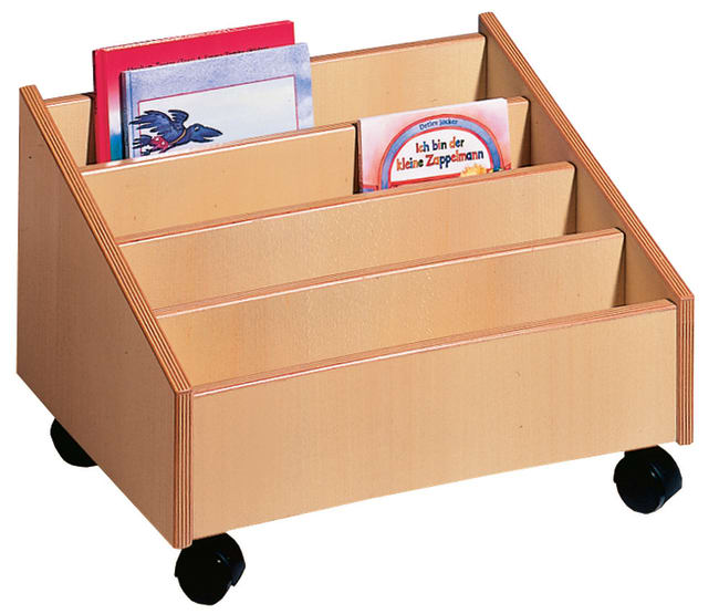 Bokkiste, liten på hjul MILAS