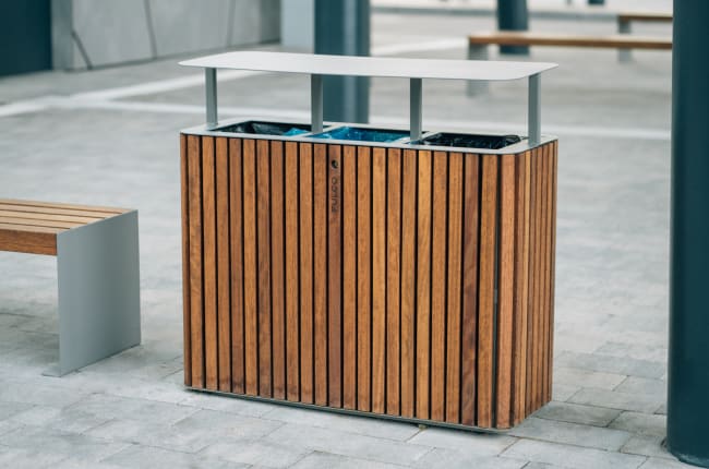 LIGHT søppelkasse, 58L