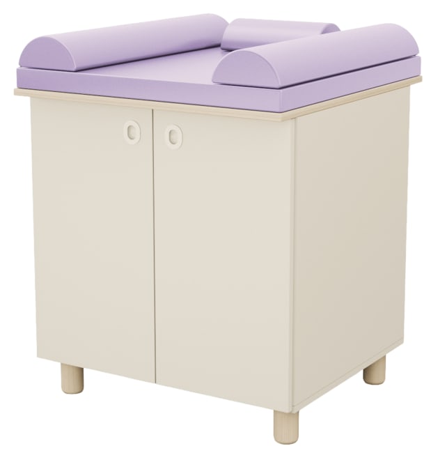 Tavoli Stellebord i kryssfiner, med 2 dører