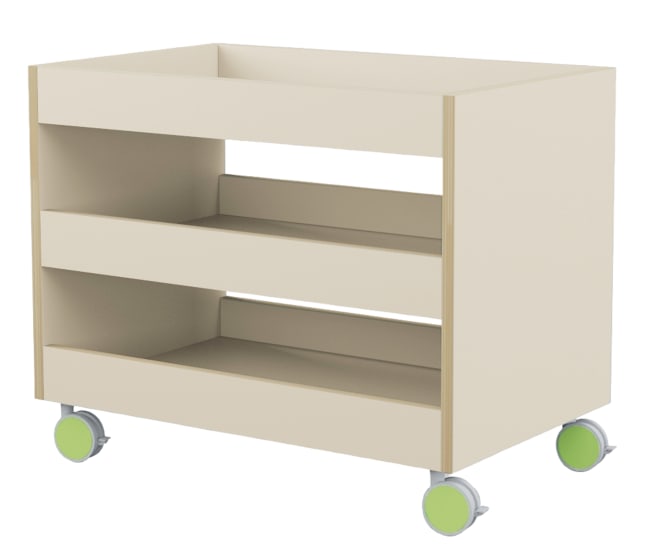 Tavoli Materialvogn m/3 hyller
