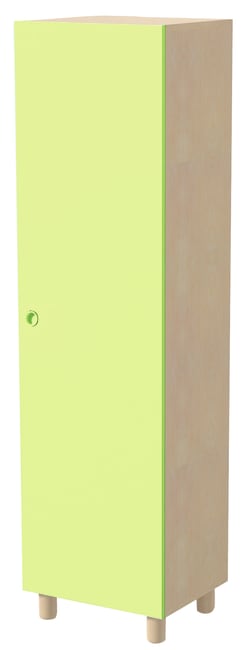 Tavoli Skap m/4 hyller og dør, direktelaminat