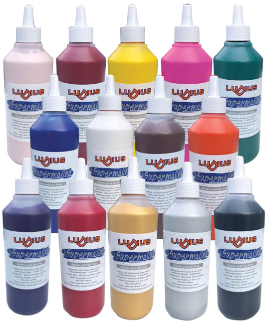 Ludius Magic Supermaling, 500 ml - VELG FARGE