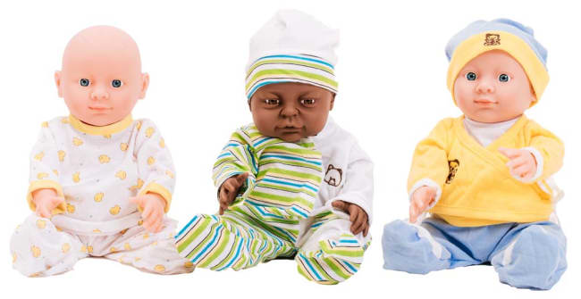 Dukkeklær 40-45 cm, pyjamassett