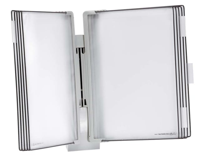 Veggstativ med 10 grå lommer