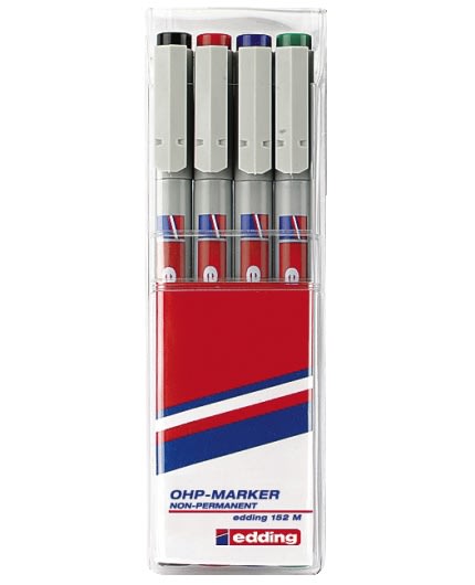 Overheadpenn EDDING 152M (4) non perm