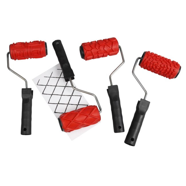 Mønsterruller, B:10cm, 4 ass.