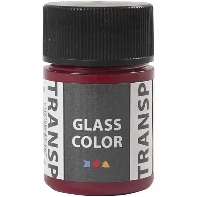 Glass Color Transparent, 35 ml, rosa