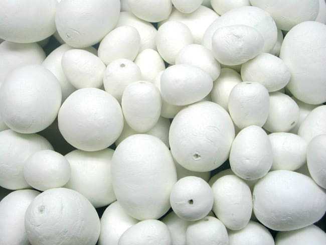 Eggmix, 12-47mm, 200 ass, hvit