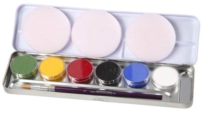 Ansiktsmaling i skrin