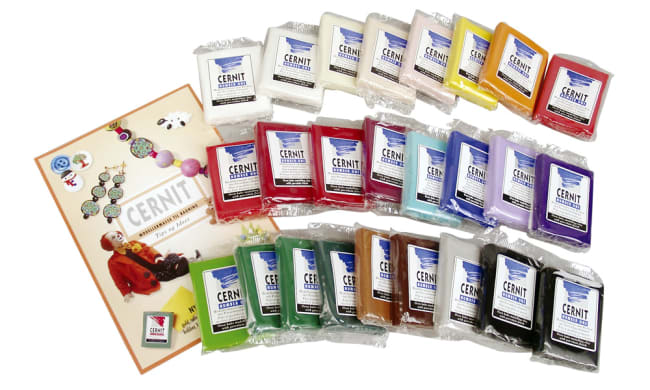Cernit, 25x56 g, ass. farger