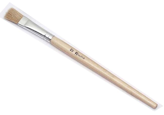 Milas pensel flat nr. 12, 12 stk