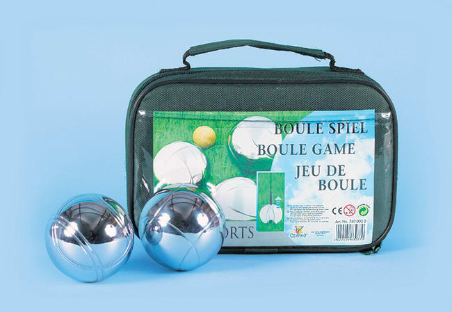 Boccia/pentanque i stål