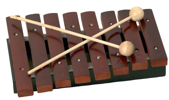 Xylofon, 8 toners i tre