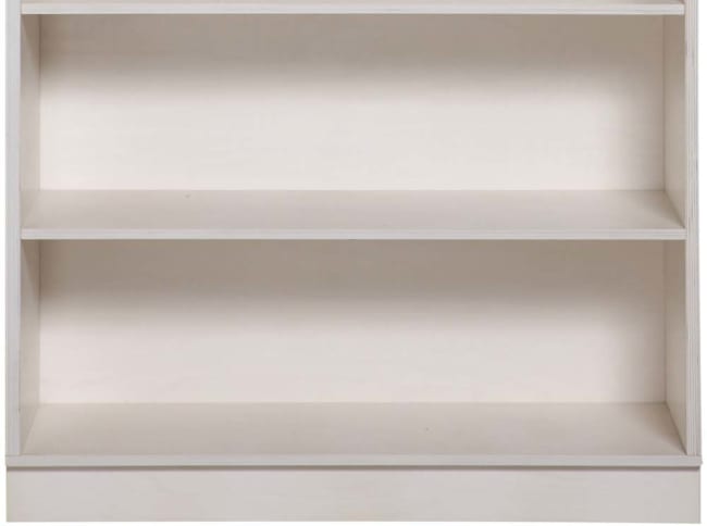 Kubus skap på sokkel 2 hylle, 120 cm bred, 38 cm dyp