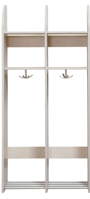 Milas Mini garderobe 2 rom, uten Benk