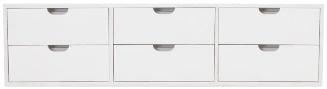 Mellomstore skuffer 6 stk. Til Kubus skap 1200x450mm