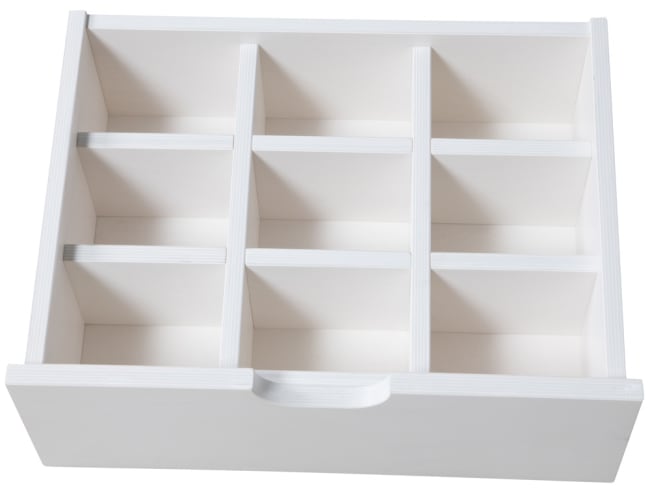 Mellomstore skuffer 6 stk. Til Kubus skap 1200x375mm