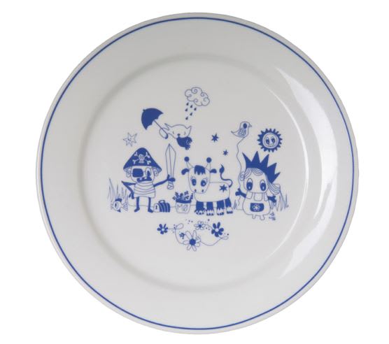 Barnetallerken flat 210mm (6 pk)