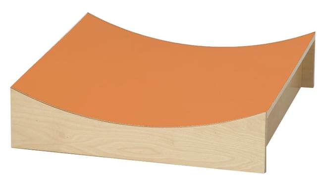 Lekepodie, dal, gult belegg