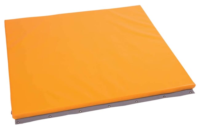 Beskyttelsesmadrass for vegg, oransje