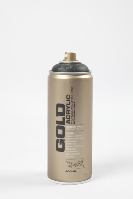 Spraymaling, 400 ml, sort