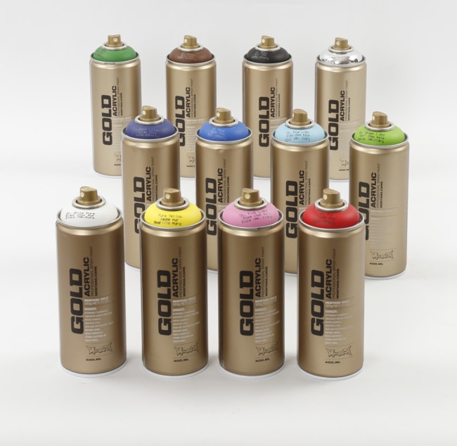 Spraymaling, 12x400 ml