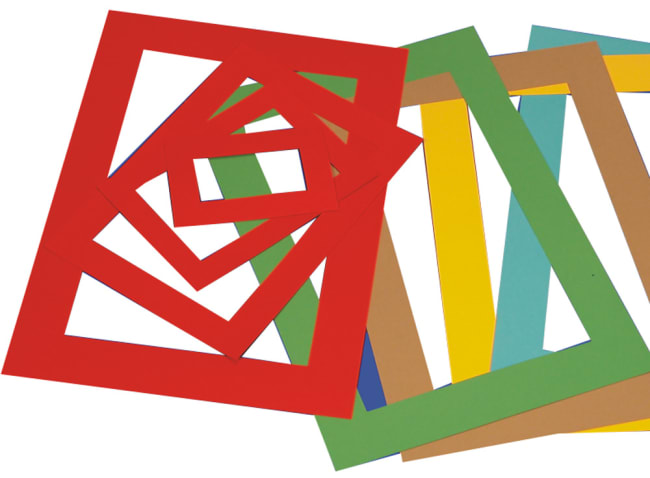 Passepartout 200 stk. ass str, 5-farger