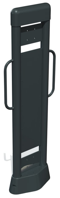 Utendørs fitness apparat, basestasjon for 2 apparater