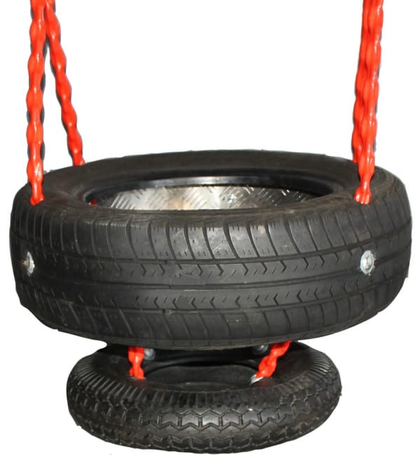 Bildekksete med lite dekk