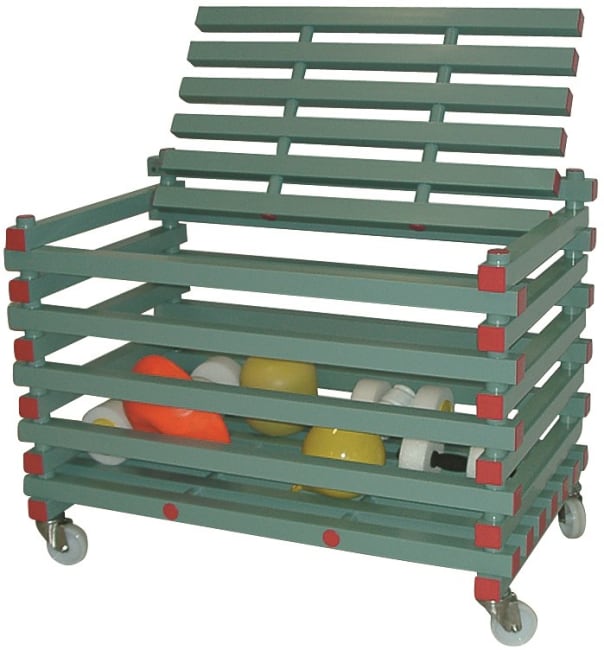 Oppbevaringsvogn m/ hjul  120x70x90 cm.