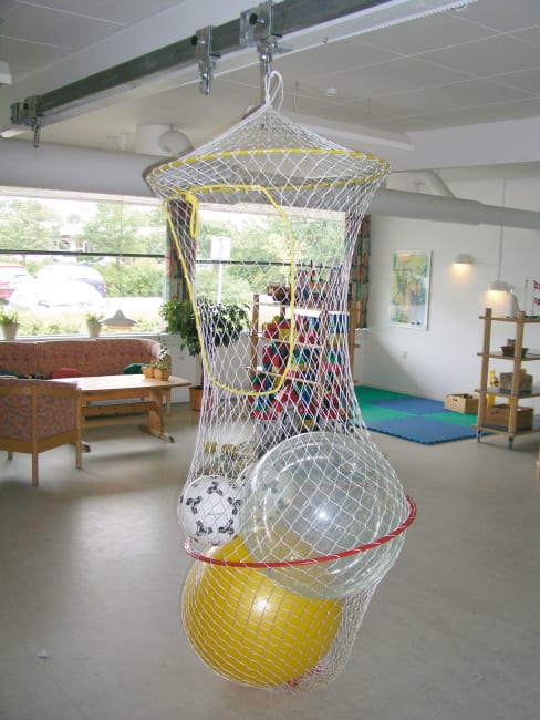 Ballnett  Ideell til store baller