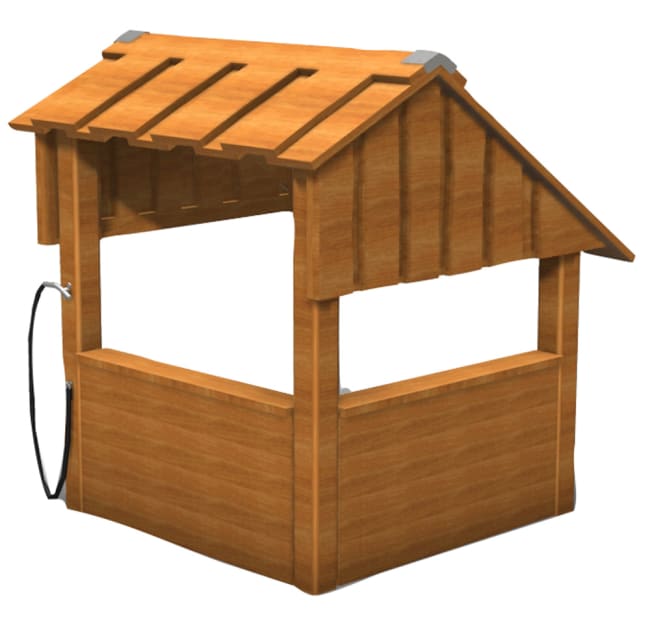 Bensinstasjon, ubehandlet