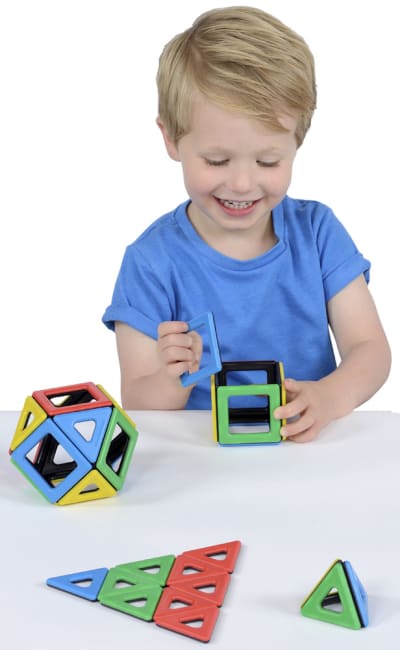 Magnetisk Polydron, 32 deler